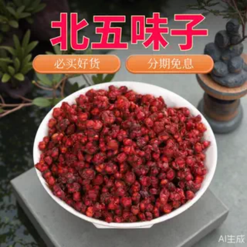 内蒙古新晒北五味子泡酒茶500g
