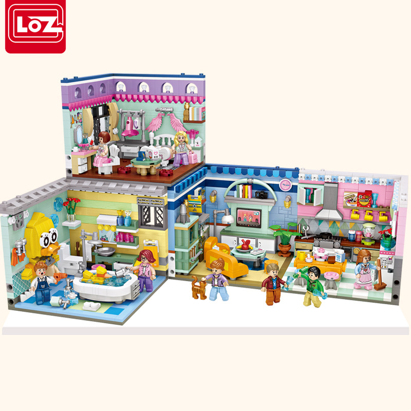 loz小颗粒积木迷你甜蜜