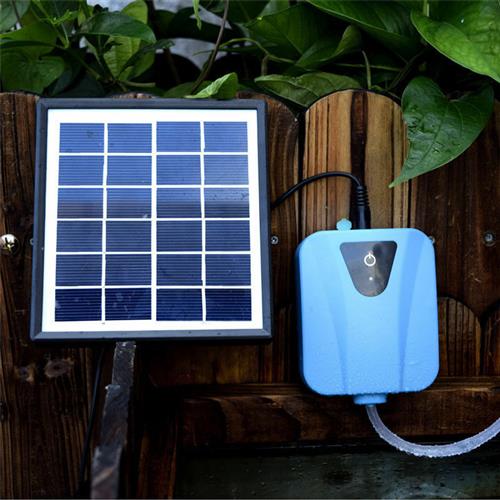 太阳能增氧泵户外养鱼氧气泵鱼塘专用鱼缸打氧机气泵充氧泵