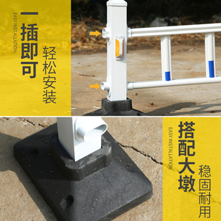 市政护栏道路城市公路马路小区交通设施防撞镀锌R钢隔离栏定制人