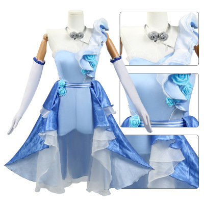 第五o服调酒师逐浪的玫瑰服装动漫