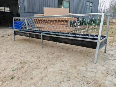 羊槽食槽新款双面羊槽养殖喂羊食槽羊草架子免费包邮到村养羊槽子