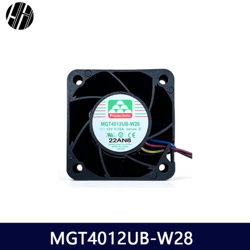 全新MGT4012UB-W28 4028 12V0.55A暴力机箱暴力服务器风扇4线