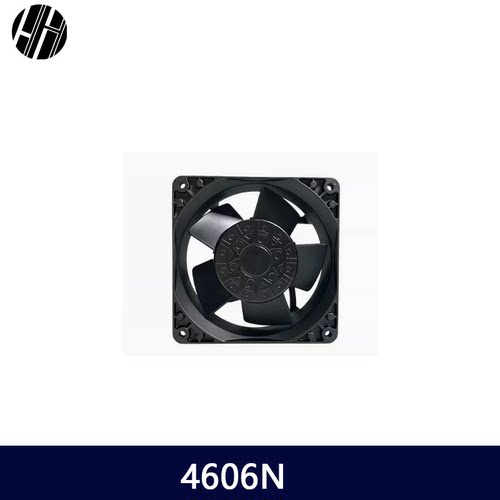 4606N 紧凑散热轴流风机 115V 18W 工业交流机柜耐高温风扇