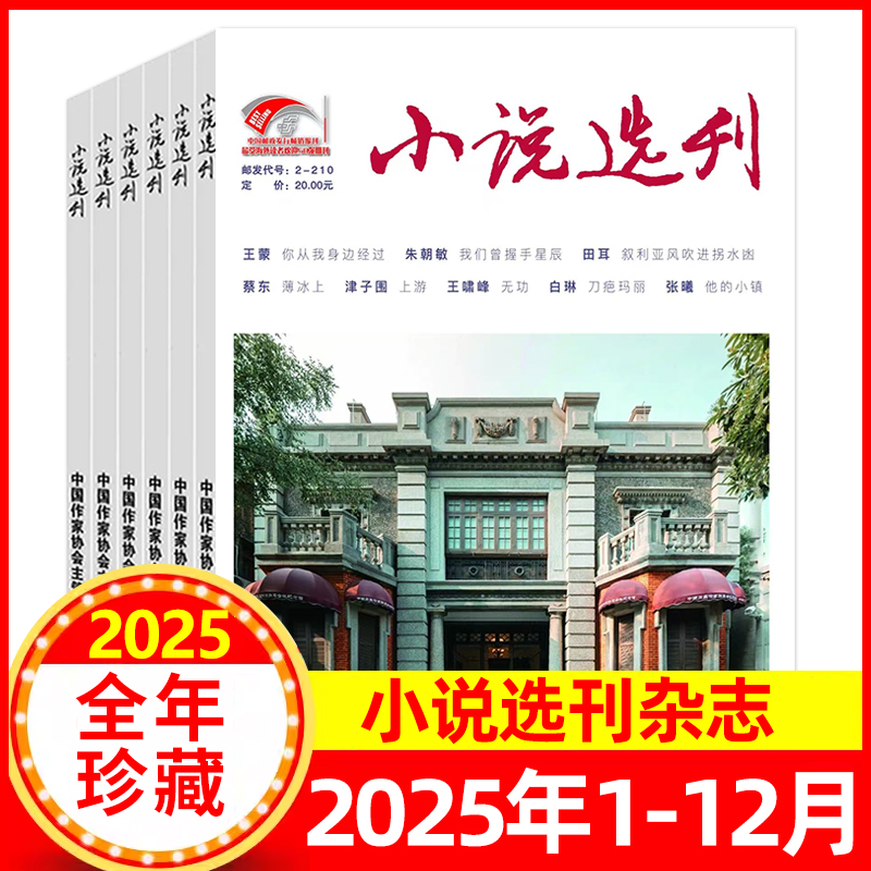 小说选刊杂志2025年2022年任选