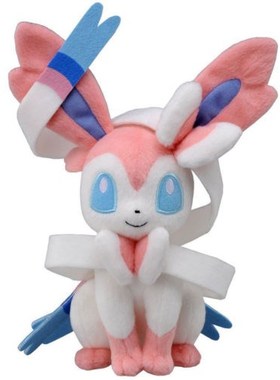 1 Piece Eevee Sitting Sylveon Plush Doll Toys Stuffed Anima