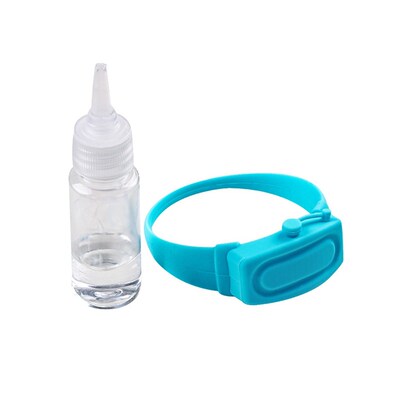 Silicone Wristband Hand Sanitizer Bracelet Disinfectant Repe