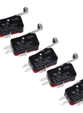 16A/250VAC 4A/250VAC 3 Terminals Miniature Micro Switch 5 Pc