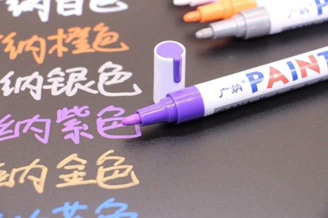 8 Colors Waterproof Car Tyre Tire Tread Rubber Metal Permane