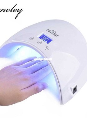 24W UV LED Lamp 12LEDs Nail Dryer UV Led Nail Lamp with LCD