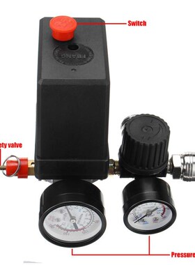 240V/380V 95-125 PSI Pneumatic Air Compressor Pressure Switc