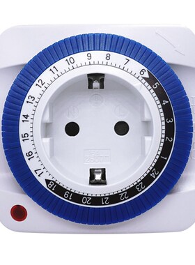 Timing Socket Mechanical Program Timer Switch Time Controlle