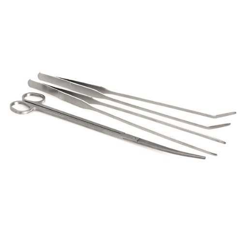 3 in 1 Stainless Steel Aquarium  Aquatic Plant Tweezers Scis