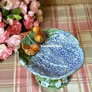 modern chinese style home accessories ceramic decoration pla