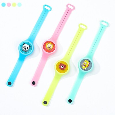 Hand sanitizer dispensing portable bracelet wristband hand d