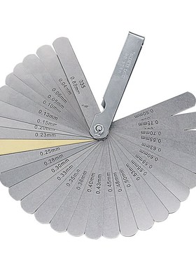*32pcs Range Finder Feeler Gauge Valve Teaching Feeler Gauge