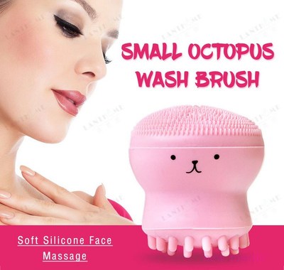 Face Cleanser Powder Puff Brush洗脸刷卡粉扑刷清洁面毛孔抖音