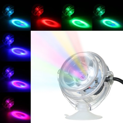 EU Aquarium Waterproof LED Spotlight Submersible Light Conv