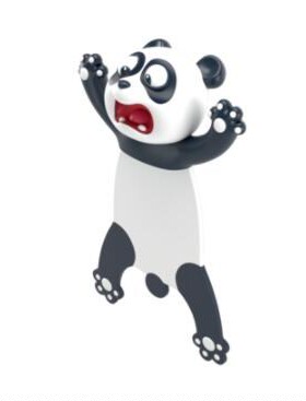 Creative 3D Bookmark Funny Animal Bookmarks Cute  Dog Pan