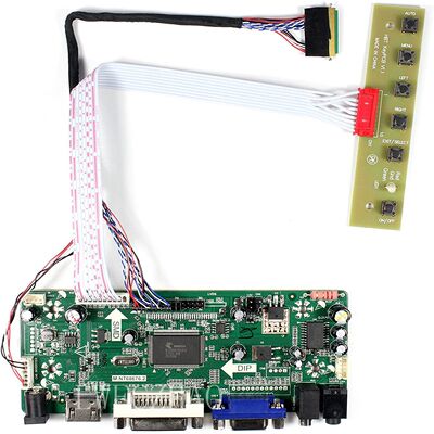 Lwfczhao Monitor Kit for N173HGE L11 N173HGE L21 HDMI+DVI+V