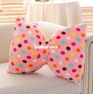 New Soft Mermaid Tail Blanket Fleece Bowknot Pillow Set Sofa