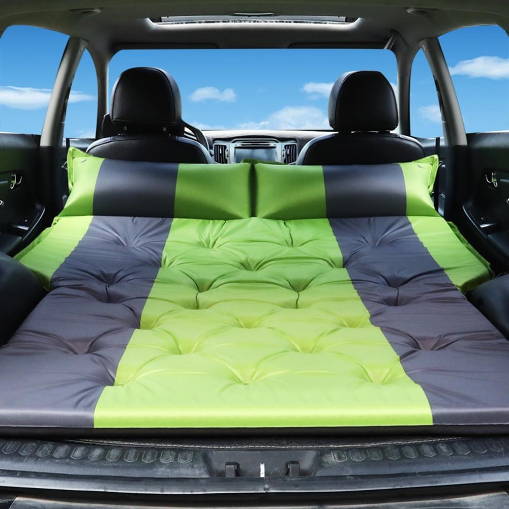 Car Air Inflatable Travel Mattress Auto Blow p Camping Bed O