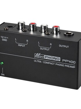 Hot 3C Ultra Compact Phono Preamp Preamplifier With Rca 1/4