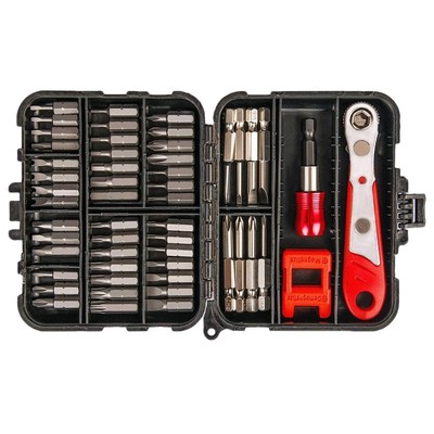 53PCS Multifunction Hex Screwdriver Bit Set High Torque Rat