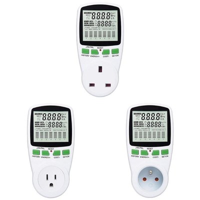 AC Power Meter 220V Digital Wattmeter Energy Meter Watt Mon