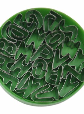 New Arrive 26pcs/Set Cake Cutter Alphabet Letters Shape Moul