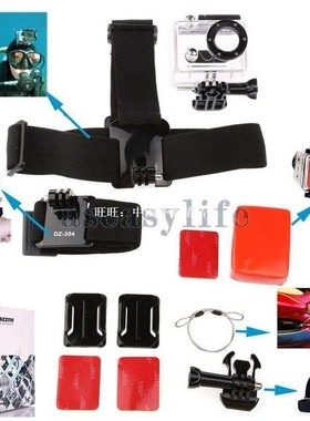 8 in 1 accessory kit curved base elastic head strap floaty s