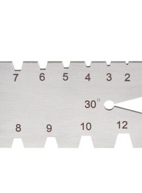 TR30 Degree Screw Thread Gauge Gage Tool Grinding Stainless