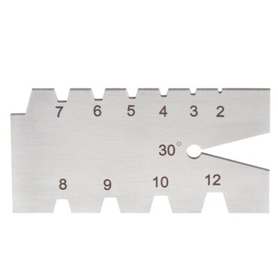 TR30 Degree Screw Thread Gauge Gage Tool Grinding Stainless