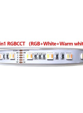 12V 24V LED StRiP 5050 60LEDS/m 12mm PCB 4in1 5in1 RGB+CC 5