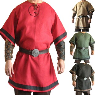 Middle Age Renaissance Warrior Knight Medieval Costume Men