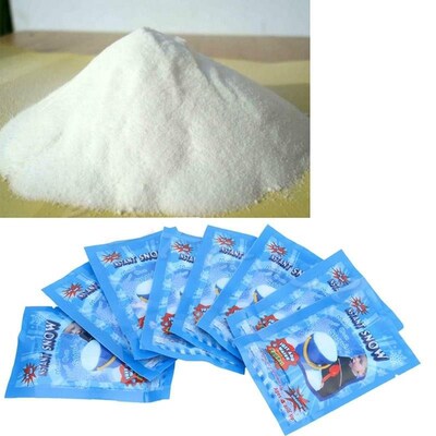 10pcs/lots Fake Magic Instant Snow Fluffy Super Absorbant De
