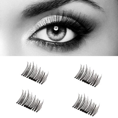 Magnetic Eyelashes Thick Single Magnet Fake Eyelash Extensio