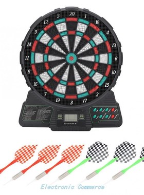 DArt-BoArD-SEt ScorE Soft ELEctronic AutomAtic with VoicE Lc