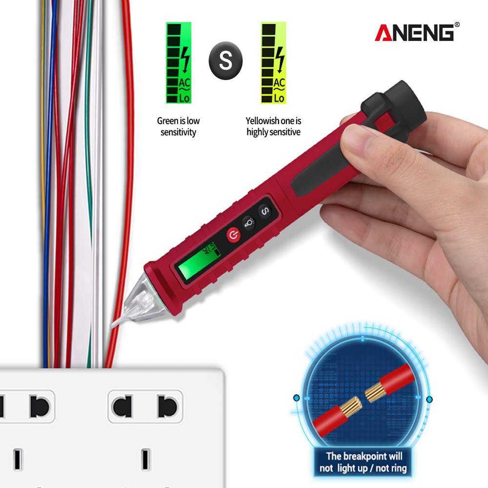 ANENG VC1010 Digital Voltage Detectors Non-Contact Pen Teste