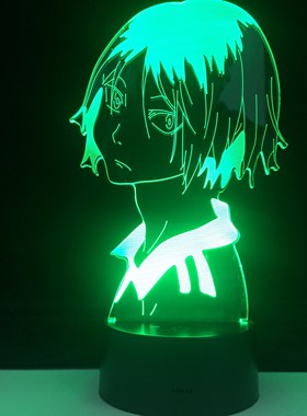 KENMA KOZUME PROFILE LED ANIME LAMP HAIKYUU 3D Led 7 Colors