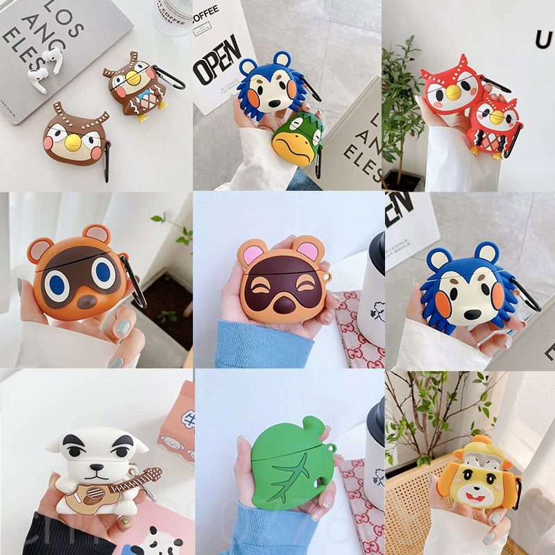 Hot Game Animal Crossing New Horizons 3D Earphone Case for