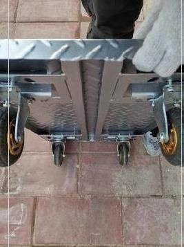 Rickshaw orchard flat push wear-resistant warehouse thick