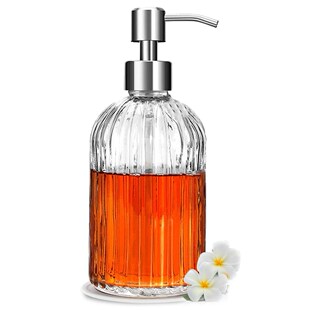 400ml Soap Dispenser Shampoo Liquid Hand Soap Bottle with St