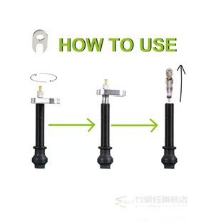 Sealant Injector Tubeless Bike Conversion Tool MTB Road Bicy