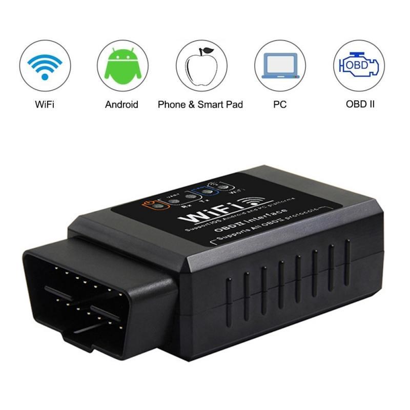 Mini OBD 2 ODB II ELM 327 WIFI ODB2 Car Scanner Detector Cod