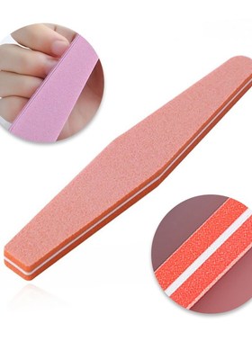 Pink Nail Buffers Sponge Nail File Buffer Block Polish  Pedi