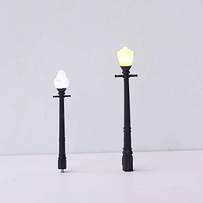 Model Light Lamps Single Head Lamppost Arquitectura Building