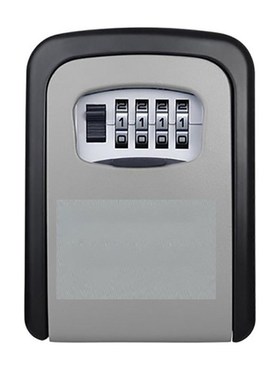 Key Safe Box Outdoor Digit Wall Mount Combination Password L