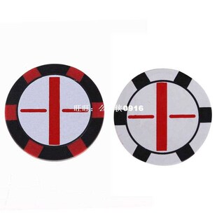 Hot Design Flat Golf Ball Marker Push Shot 1.5Inch Golf Mark