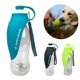Desi Dog Portable 580ml Soft Pet Bottle Leaf Water Silicone